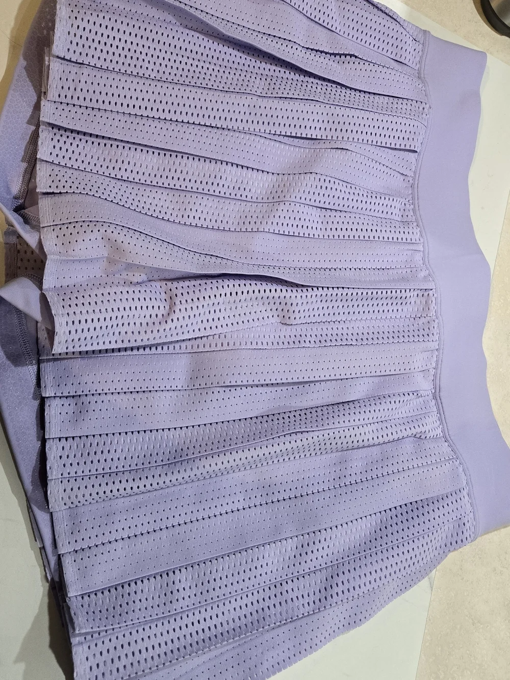 Lululemon Varsity Pleated Tennis Skirt - Lilac Purple - Size 12 - Picture 7 of 12